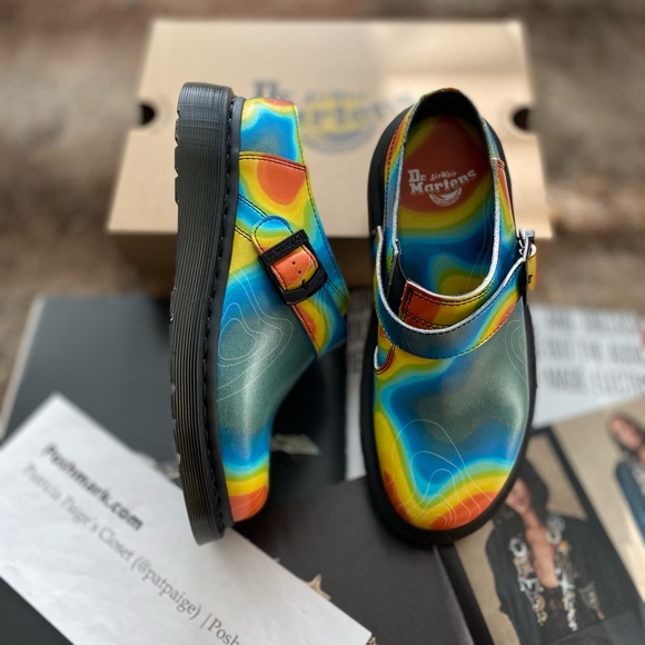 Dr. Martens Colorful Wave Mules - Picture 5 of 16